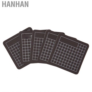 Hanhan Cutting Board  Mini Self Healing Cut Mat PVC 5Pcs 6 X cm for Sewing Travels