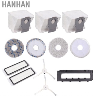 Hanhan Robtic Vacuum Cleaner Accessories Kit  High Efficiency Cleane Side Brush Set Dust Reduction for Maintenance