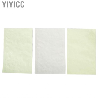 Yiyicc 3 Sheet Ceiling Glow In Dark Star  For Self Adhesive EJJ