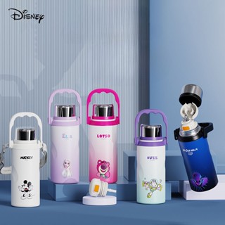 Disney ขวดน้ําสเตนเลส 316 เกรดอาหาร พกพาง่าย มีฉนวนกันความร้อน สําหรับเด็กนักเรียน เดินทาง โรงเรียน