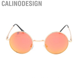 Calinodesign Metal Frame   Resin Lens Stylish UV Blocking Retro for Men and Women