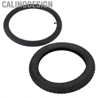 Calinodesign 16x2.4 Dirt Bike Tire Rubber  Slip Inner Outer Tyre Replacement Kids S_