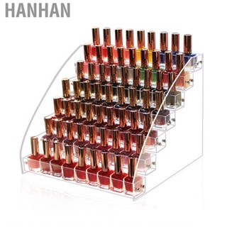 Hanhan Lipstick Display Rack  Wear Resistant Transparent Plastic Multi Layer Storage Box for Cosmetics Shop