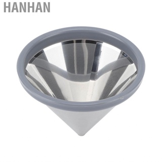 Hanhan Pour Over Coffee Filter 304 Stainless Steel Reusable Paperless Dripper