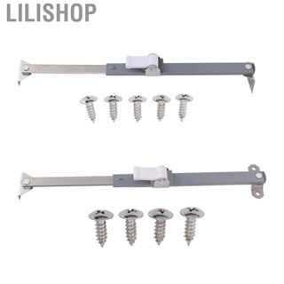 Lilishop Casement Window Hinges Aluminum Alloy Security Stay Exquisite Stopper for Home Library Office