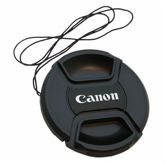 ฝาปิดหน้าเลนส์ LENS CAP CANON  49 MM