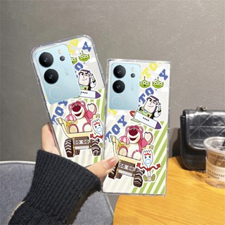 ใหม่ เคสโทรศัพท์มือถือแบบนิ่ม บางมาก ลายการ์ตูนกราฟฟิตี้ วาดมือ สร้างสรรค์ สําหรับ VIVO V29 5G VIVOV29 2023