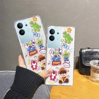 ใหม่ เคสโทรศัพท์มือถือแบบนิ่ม บางมาก ลายการ์ตูนกราฟฟิตี้ วาดมือ สร้างสรรค์ สําหรับ VIVO V29 5G VIVOV29 2023