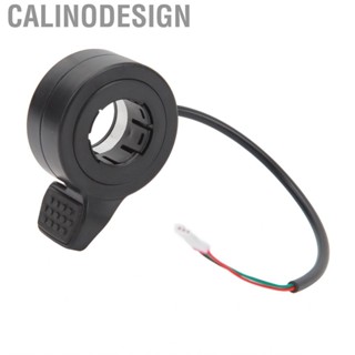 Calinodesign Electric  Thumb Throttle Simple Operation Low Failure Rate Press ABS Finger for Bike  Shop