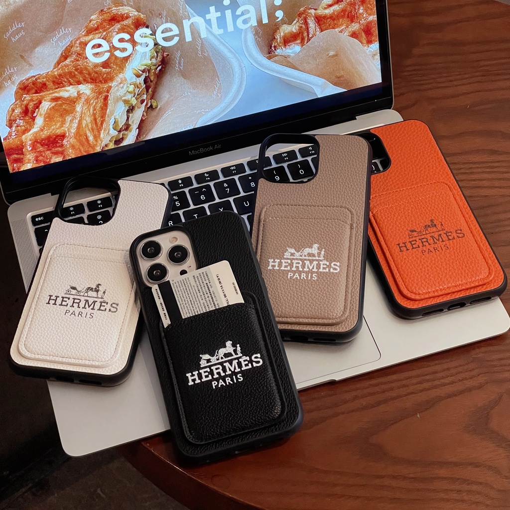เคสป้องกันโทรศัพท์มือถือ ลายลิ้นจี่ หรูหรา คุณภาพสูง สําหรับ iphone15 14 14plus 13 12 11 Pro Max XsMax Xr X Xs SE2020 7 8 Plus – โปรปัง