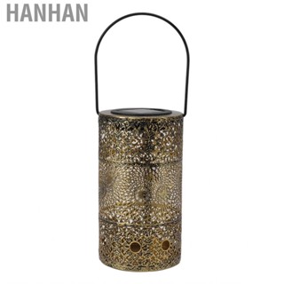 Hanhan Solar Lantern Pretty Decoration Auto On Warm Lighting Easy Installation  Lamp