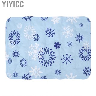 Yiyicc Chair Ice Pad Soft Cooling Seat Cushion  Safe Skin Friendly  Surfaces for Summer Use Office Worker