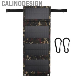 Calinodesign New Folding Solar Panel  20W 5V Monocrystalline USB Portable Foldable Sol