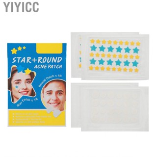 Yiyicc Pimple Pads  Prevention Facial Zits  Star Shaped  Tree Oil 126pcs