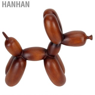 Hanhan Balloon Dog Statue  Colorfast Resin Figurine for Family