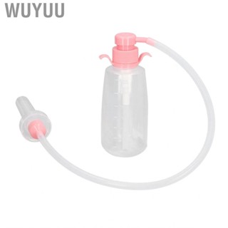 Wuyuu Vaginal Cleansing System Cleaner  Reusable 350ml Anal Douche Cleaning Kit for Home Girl