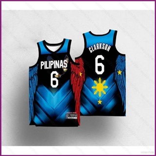 เสื้อกีฬาบาสเก็ตบอล NP2 NBA PILIPINAS DESIGN HG Clarkson Jersey พลัสไซซ์ สําหรับผู้ชาย และผู้หญิง PN2