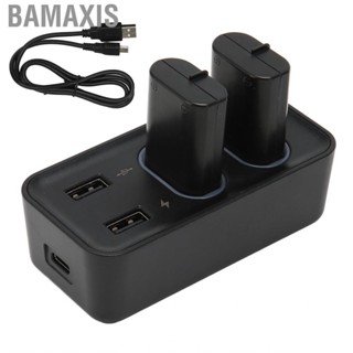 Bamaxis Controller  Pack 2pcs 800mAh Rechargeable Batteries with USB  Station for Xbox One X S Series hot