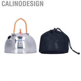 Calinodesign New Portable Camp  Pot 304 Stainless Steel Heat Insulation Prevent Scald Mini