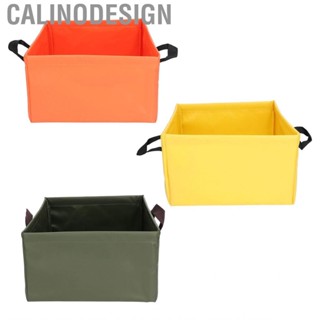 Calinodesign Folding Bucket  PVC Collapsible Multipurpose 13L  Strong Bearing Handle for Fishing Travel Driving