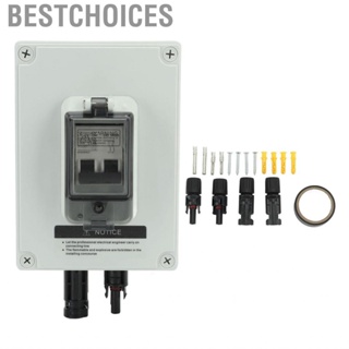 Bestchoices 2P Miniature Circuit Breaker  Easy Installation 40 Amps IP67 Waterprrof Transparent Cover for RV