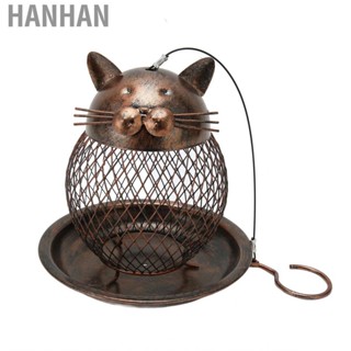 Hanhan Ornament Bird Feeder  Iron for Garden Outdoors