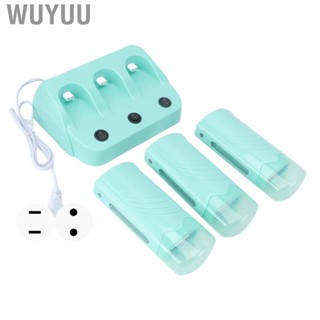 Wuyuu 3pcs Roller Wax Warmer Machine Independent Switch Hair  Heating Armpit Heater q