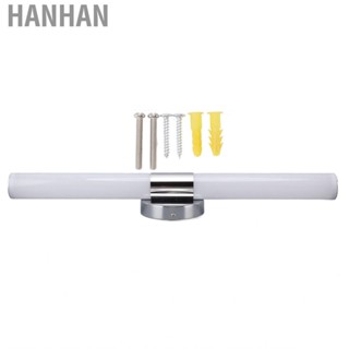 Hanhan Bath Bar Fixture Stainless Steel PC  Bathroom Vanity Light For Bedroom