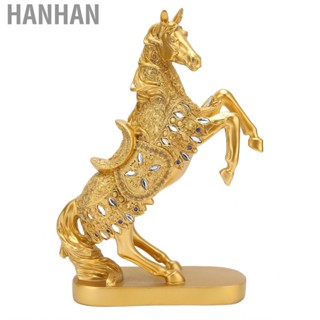 Hanhan Horse Art Figurine Statue Bright Color for Home Office