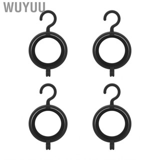 Wuyuu Wig Hanging Holders Hangers Portable Collapsible Drying Black for Hair Replacement Closet