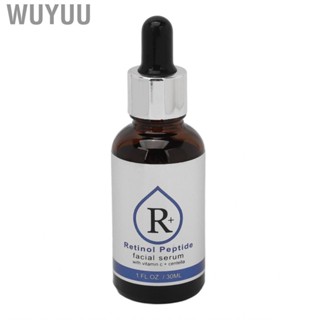 Wuyuu Facial Serum  Moisturizing Reduce Wrinkles Acid Ingredients Vitamin E 30ml for Fine Lines