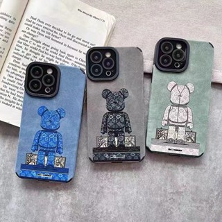 เคสโทรศัพท์มือถือหนังนิ่ม กันตก ลายหมีโหด รวมทุกอย่าง สําหรับ Apple IPhone 14 13 12 11 X Xr Xsmax 6 7P