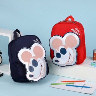 Childrens Bags 2023 New Backpack Kindergarten Boys and Girls Double Back Mouse Cute Cartoon Casual Outdoor Bag YFKV