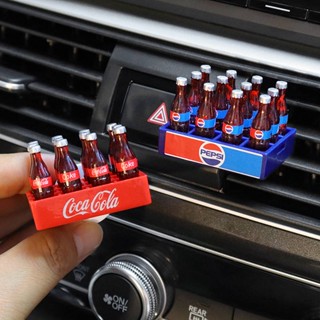 Car Perfume Fragrance Air Conditioning Air Outlet Creative Simulation a Dozen Pepsi Car Air Outlet Decoration Ornaments Car decoration