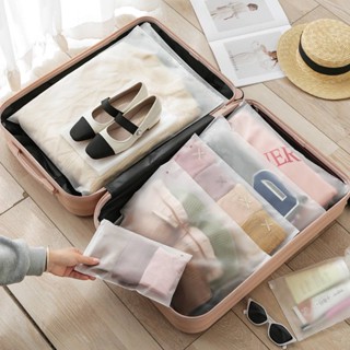 Travel Clothes Luggage Carrying Case Clothing Travel Short-Distance Travel Essential Artifact Zipper Sorting and Organizing zXOk