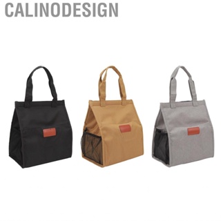 Calinodesign Handbags Lunch Box Bag  Easy To Open with Sundry for Travel