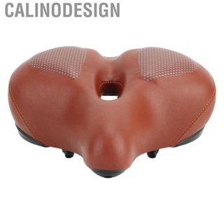 Calinodesign Thicken Saddle Comfortable Double Shock Absorber spring Cycling Seat Hollow Non-slip Soft Cushion MTB Road Bike