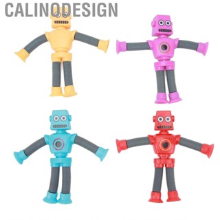 Calinodesign Telescopic Suction Cup Giraffe Toy Portable Various Shape Stress Relief Plastic Toys Light Weight for School