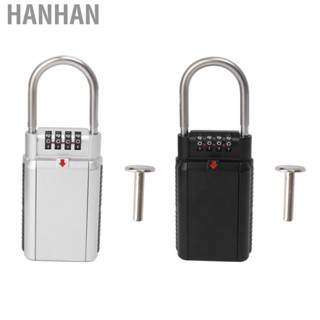 Hanhan Password Key Box 4 Digit Combination Safe Metal Lock For Home Factory HG