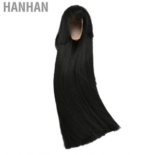 Hanhan 1/6 Ball Jointed Doll Wig For 15.5 To 17cm With Bangs Replacement