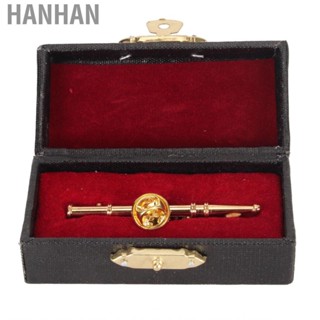 Hanhan Music Brooch Elegant Metal Gold Color Musical Instrument For Party Decor