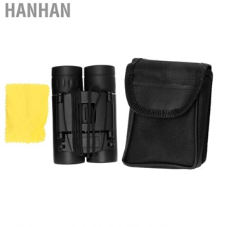Hanhan Mini Binoculars 8X Magnification Green Film Silicone Pocket
