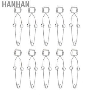 Hanhan 10PCS Test Tube Clamp Comfortable Laboratory With Finger Grip