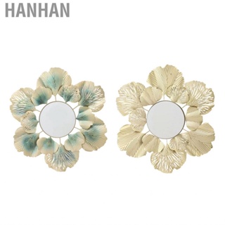 Hanhan Wall Decorative Mirrors  Rustproof Easy Clean Stylish Colorfast Mounted for Exhibition Hall