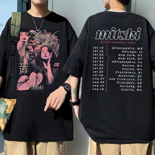 เสื้อยืด พิมพ์ลายกราฟิก Mitski Laurel Hell Bury Me At Makeout Creek ขนาดใหญ่ สําหรับผู้ชาย