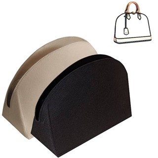 SENSES// Shell Bag Middle Bag Bag in Bag Finishing Inner Bag Support Felt Storage Liner Bag bchg