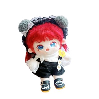 Cotton doll 20cm cm doll clothes star doll normal body fat body naked doll night flower three-piece set