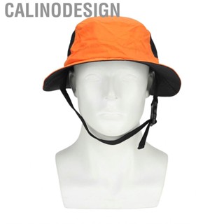 Calinodesign Wide Brim Sun Hat  Mesh Orange UPF 50+ Protection Fishing for Hiking