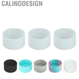 Calinodesign 01) 3 Pcs Silicone Cup Boot High Temperature Resistant  Slip Water Bottle