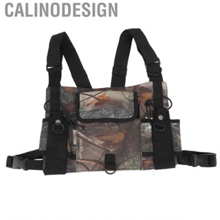 Calinodesign Harness Front Pack Hands Free Pouch Hiphop Bag For  Camouflage